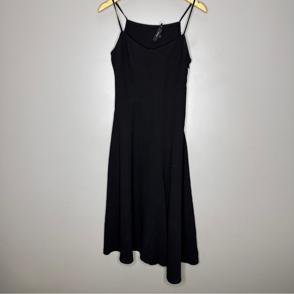 Theory spaghetti day dress in summer crepe - Picture 3 of 12